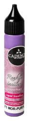Tekuté perly Cadence Coloured Pearls, 25 ml - purple, fialové - Barvy a tuše Tekuté perly, 25 ml - fialová