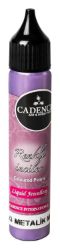 Metalické tekuté perly Cadence, 25 ml - lila, fialová