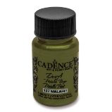 Metalická akrylová barva Cadence Dora Metalic - zlato zelená / 50 ml