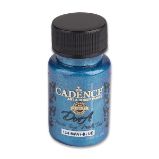 Metalická akrylová barva Cadence Dora Metalic - modrá / 50 ml Metalická akrylová barva Cadence Dora Metalic - modrá / 50 ml