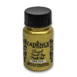 Metalická akrylová barva Cadence Dora Metalic - sytá zlatá / 50 ml - Barvy a tuše Metalická akrylová barva Cadence Dora Metalic - sytá zlatá / 50 ml