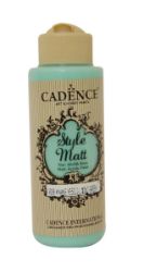 Matná akrylová barva Cadence Style Matt - mátová pastelová / 120 ml - Barvy a tuše Matná akrylová barva Cadence Style Matt - mátová pastelová / 120 ml
