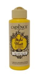 Matná akrylová barva Cadence Style Matt - žlutá / 120 ml - Barvy a tuše Matná akrylová barva Cadence Style Matt - žlutá / 120 ml