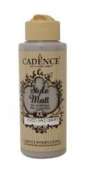 Matná akrylová barva Cadence Style Matt - šedá / 120 ml Matná akrylová barva Cadence Style Matt - šedá / 120 ml