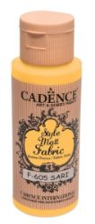 Textilní barva Cadence Style Matt Fabric - tmavě žlutá / 50 ml - Barvy a tuše Textilní barva Cadence Style Matt Fabric - tmavě žlutá / 50 ml
