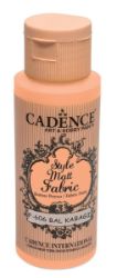 Textilní barva Cadence Style Matt Fabric - dýňová / 50 ml - Barvy a tuše Textilní barva Cadence Style Matt Fabric - dýňová / 50 ml