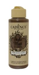 Matná akrylová barva Cadence Style Matt - hnědá kakao / 120 ml Matná akrylová barva Cadence Style Matt - hnědá kakao / 120 ml