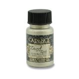 Metalická barva na textil Cadence Dora Textile - platinová / 50 ml - Barvy a tuše Metalická barva na textil Cadence Dora Textile - platinová / 50 ml