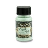Metalická barva na textil Cadence Dora Textile - mátová / 50 ml Metalická barva na textil Cadence Dora Textile - mátová / 50 ml
