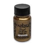 Metalická akrylová barva Cadence Dora Metalic - brozová / 50 ml - Barvy a tuše Cadence metalická akrylová barva- bronzová