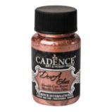 Metalická barva na sklo Cadence Dora Glass, 50 ml - antique piink, starorůžová - Barvy a tuše Metalická barva na sklo Cadence Dora Glass, 50 ml - antique piink, starorůžová