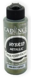 Metalická barva Hybrid Metalic, 120ml - oříšková zelená