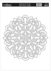 Transferový obrázek na textil Cadence 25x35 cm / Mandala 2 Transferový obrázek na textil Cadence 25x35 cm / Mandala 2