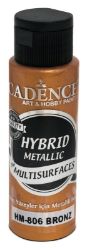 Metalická barva na všechny povrchy Cadence Hybrid Metallic, 70 ml - bronze, bronzová