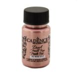 Metalická akrylová barva Cadence Dora Metalic - růžovozlatá / 50 ml - Barvy a tuše Metalická akrylová barva Cadence Dora Metalic - růžovozlatá / 50 ml