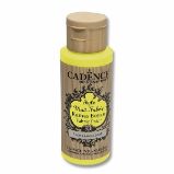 Textilní barva Cadence Style Matt Fabric - citrónová / 50 ml - Barvy a tuše Textilní barva Cadence Style Matt Fabric - citrónová / 50 ml
