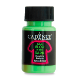 Textilní barva Cadence svítící ve tmě - zelená / 50 ml Textilní barva Cadence svítící ve tmě - zelená / 50 ml