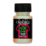 Textilní barva Cadence svítící ve tmě - světle zelená / 50 ml Textilní barva Cadence svítící ve tmě - světle zelená / 50 ml