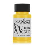 Barva na kůži Cadence Leather Vogue, 50 ml - yellow, žlutá - Barvy a tuše Barva na kůži Cadence Leather Vogue, 50 ml - yellow, žlutá