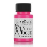 Barva na kůži Cadence Leather Vogue, 50 ml - fuchsia, fuchsiová Barva na kůži Cadence Leather Vogue, 50 ml - fuchsia, fuchsiová