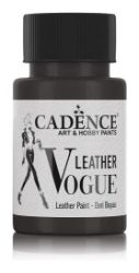 Barva na kůži Cadence Leather Vogue, 50 ml - black, černá - Barvy a tuše Barva na kůži Cadence Leather Vogue, 50 ml - black, černá