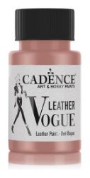 Metalická barva na kůži Cadence Leather Vogue, 50 ml - dried rose, starorůžová - Barvy a tuše Metalická barva na kůži Cadence Leather Vogue, 50 ml - dried rose, starorůžová