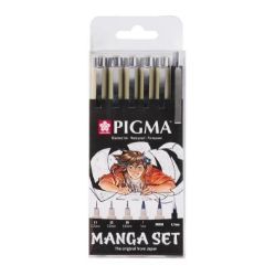 Sakura Sada Manga Pigma - 5 per a technická tužka Sakura Sada Manga Pigma - 5 per a technická tužka