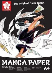 Sakura Skicák Manga pro komiksy A4 25 0g - Skicáky Skicák Manga pro komiksy Sakura 250g, A4
