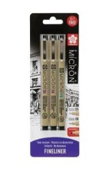 Sada Pigma Micron Black 2+1 PN zdarma