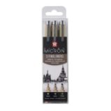 Sakura Sada Pigma Micron Black 3 ks Sakura Sada Pigma Micron Black 3 ks