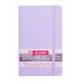 Skicák v pevné vazbě fialový (13x21cm, 140g/m2)