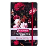 Skicák v pevné vazbě Flowers (13x21cm, 140g/m2) Skicák v pevné vazbě Flowers (13x21cm, 140g/m2)