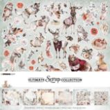 Sada scrapbookových papírů Studio Light, 30,5 x 30,5 cm (12 ks) – narození miminka