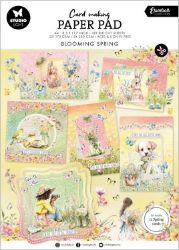 Kreativní blok na výrobu přání Studio Light "Blooming Spring", A4, 14 l. - Rozkvetlé jaro - Kreativní sady a materiály Kreativní blok na výrobu přání Studio Light "Blooming Spring", A4, 14 l. - Rozkvetlé jaro