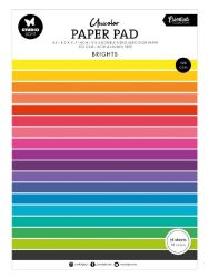Blok barevných papírů Studio Light, A4, 36 l. - zářivé barvy - Papíry a čtvrtky Blok barevných papírů Studio Light, A4, 36 l. - zářivé barvy