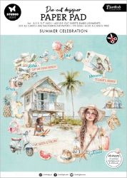 Kreativní blok s výseky Studio Light "Summer Celebration", A4, 28 l. - U moře Kreativní blok s výseky Studio Light "Summer Celebration", A4, 28 l. - U moře