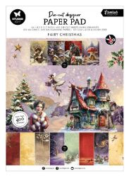 Kreativní blok s výseky Studio Light "Fairy Christmas", A4, 28 l. - Vánoce s vílami - Kreativní sady a materiály Kreativní blok s výseky Studio Light "Fairy Christmas", A4, 28 l. - Vánoce s vílami