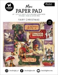 Mini kreativní blok Studio Light "Fairy Christmas", A7, 24 l. - Vánoce s vílami - Kreativní sady a materiály Mini kreativní blok Studio Light "Fairy Christmas", A7, 24 l. - Vánoce s vílami