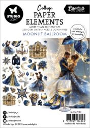 Papírové výseky "Moonlit Ballroom", 35 ks - Měsíční bál Papírové výseky "Moonlit Ballroom", 35 ks - Měsíční bál