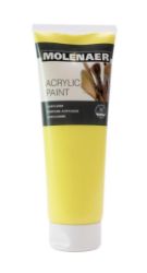 Molenaer akrylová barva 250 ml - světle žlutá Molenaer akrylová barva 250 ml - světle žlutá
