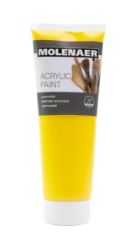 Molenaer akrylová barva 250 ml - žlutá Molenaer akrylová barva 250 ml - žlutá