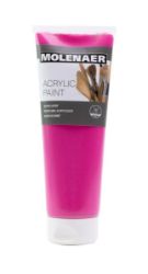 Molenaer akrylová barva 250 ml - růžová Molenaer akrylová barva 250 ml - růžová