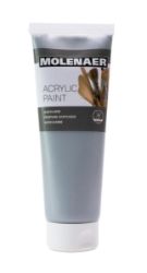 Molenaer akrylová barva 250 ml - stříbrná Molenaer akrylová barva 250 ml - stříbrná