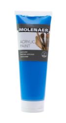 Molenaer akrylová barva 250 ml - modrá Molenaer akrylová barva 250 ml - modrá