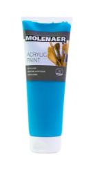Molenaer akrylová barva 250 ml - tyrkysová Molenaer akrylová barva 250 ml - tyrkysová