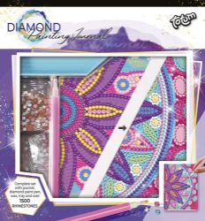 Kreativní sada diamantový deník květina s nalepovacími diamanty Kreativní sada diamantový deník květina s nalepovacími diamanty