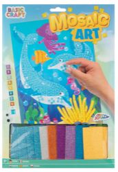 Mozaika A4 podle čísel - Moře - Didaktické pomůcky Mozaika A4 podle čísel - Moře