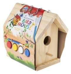 Ptačí budka k vymalování - Kreativní sady a materiály Ptačí budka k vymalování