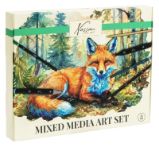 Výtvarná sada Mixed Media Art Set 34 ks - Kreativní sady a materiály Výtvarná sada Mixed Media Art Set 34 ks