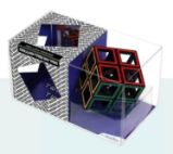 Hlavolamy Recent Toys - Hollow Cube 2 na 2 Hlavolamy Recent Toys - Hollow Cube 2 na 2